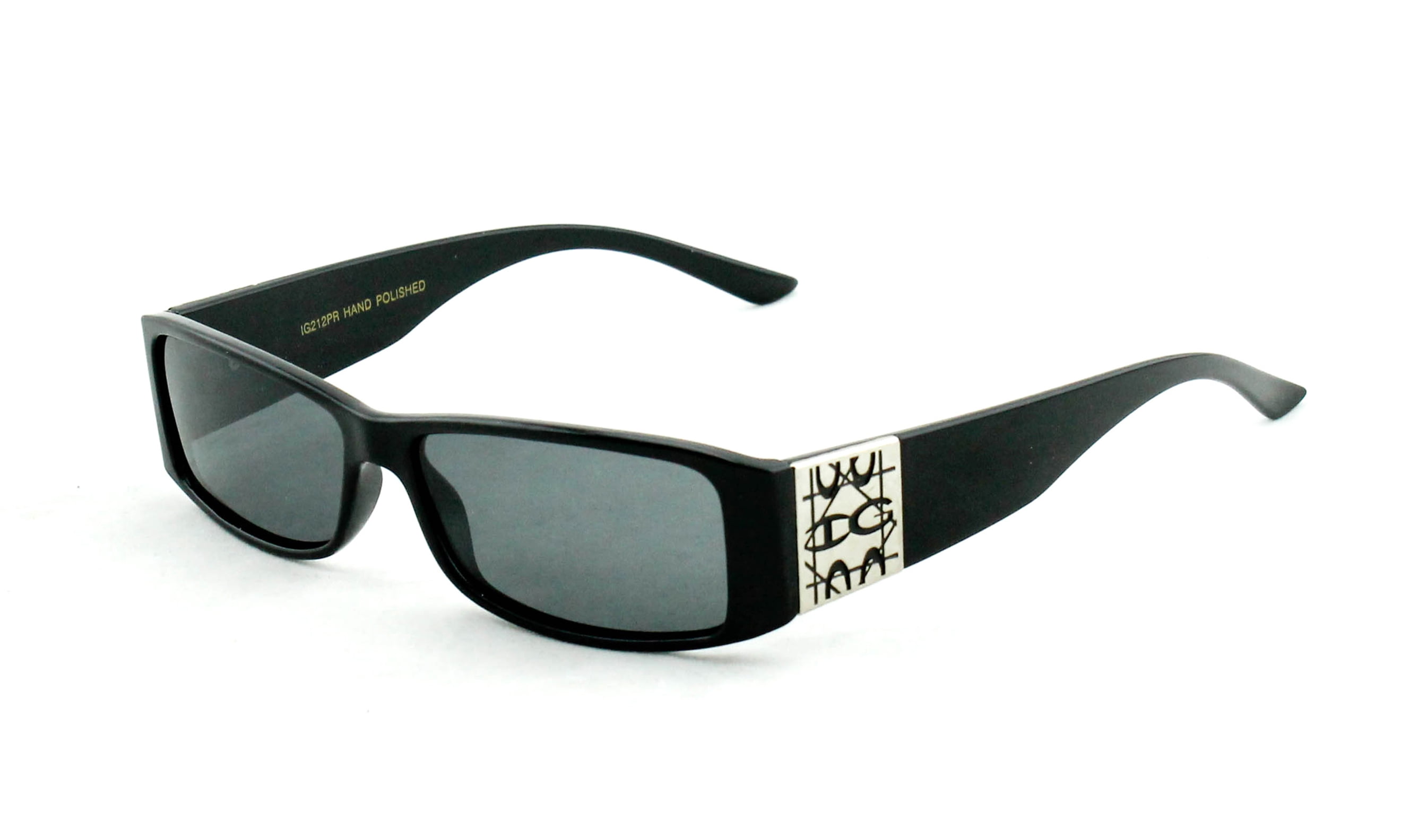 Clear Lens Fashion Glasses - Plastic Frame, UV400 Protection, Impact-Resistant Polycarbonate Lenses, Includes Soft Pouch