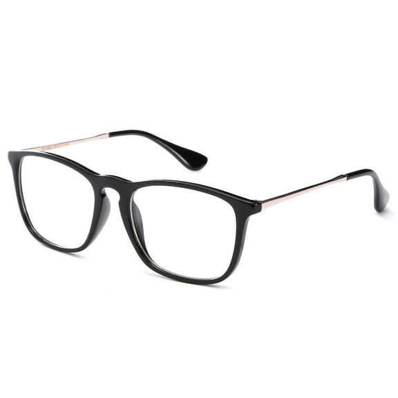 Newbee Fashion Irene Cat Eye Plasstic Unisex Clear Lens Glasses