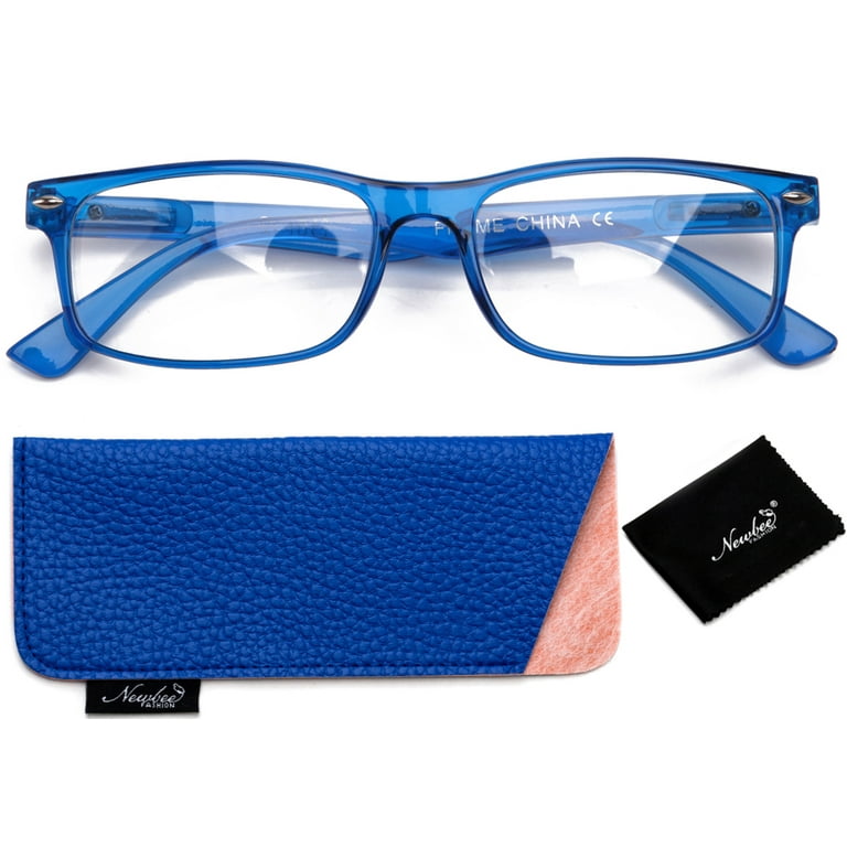Newbee Fashion- Men Women Non Prescription Fashion Clear Lens