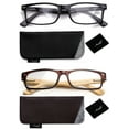thumbnail image 1 of Newbee Fashion- Men Women Non Prescription Fashion Clear Lens Glasses Rectangular Frame, 1 of 1