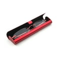 thumbnail image 1 of Newbee Fashion-Portable Compact Reading Glasses in Aluminum Case Metal Rectangle Rimless Reading Glasses Super Lightweight Reader Slim Design Comfort Fit Red 2.50, 1 of 4