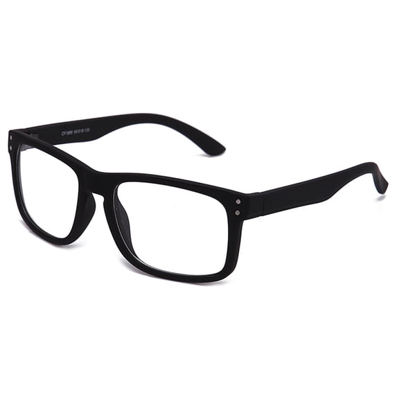 Newbee Fashion - Sporty Fashion Clear Lens Glasses Keyhole Large Squared Style Fashion Clear Frames