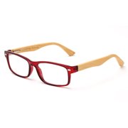 Newbee Fashion - Unisex Translucent Simple Design No Logo Clear Lens Glasses