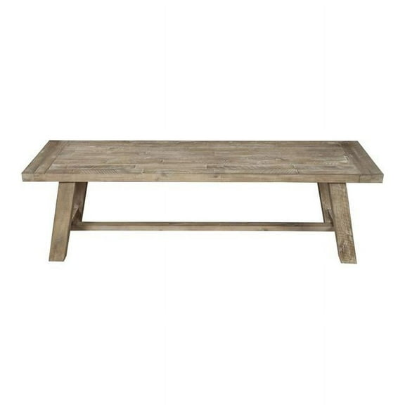 Newberry Bench, Weathered Natural - 18 x 60 x 16 in.
