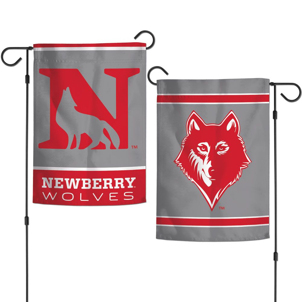 Newberry College Double Sided House Flag - 30x40 Inch Polyester, Officially Licensed Wolves Team Flag