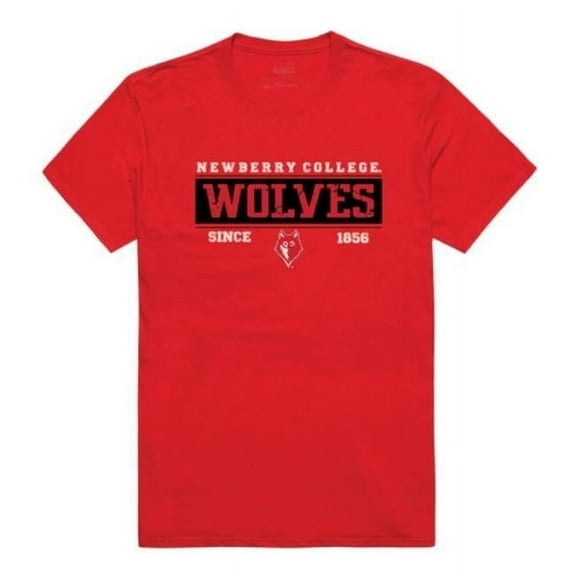 Newberry College Wolves College Established T-Shirt, Red - 2XL