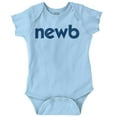 thumbnail image 1 of Newbie Slang Funny Cute New Babies Romper Boys or Girls Infant Baby Brisco Brands 12M, 1 of 6