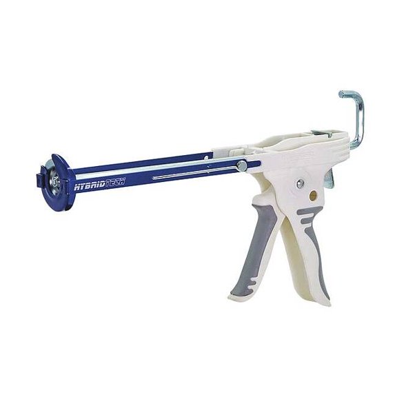 Newborn Caulk Gun,Steel,Black/Gray/White 211-HTS