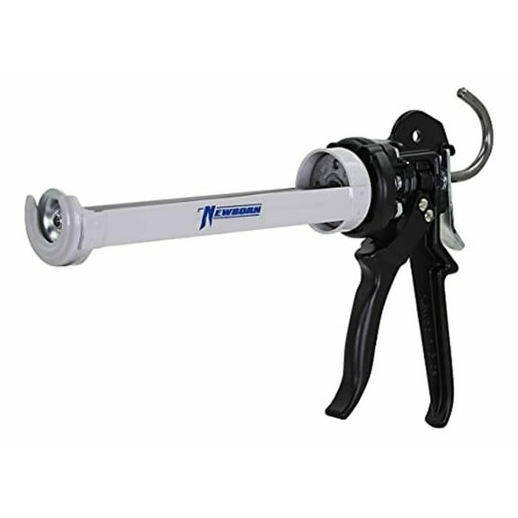 Newborn 373-XSP Cartridge Caulk Gun, 26-1 High Thrust, Rubber-Coated Grip