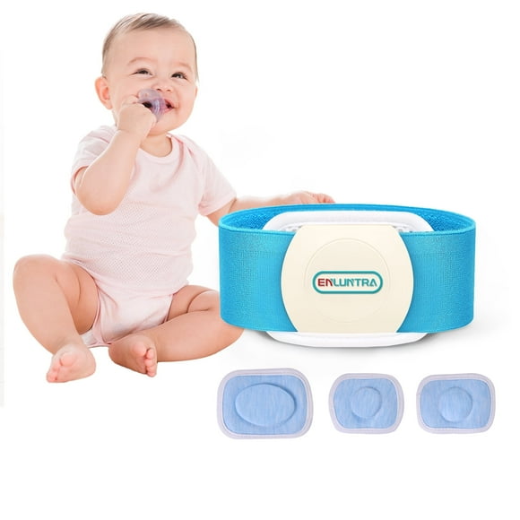 Newborn Adjustable Belly Button BandHernia Belt for BabyInfant Umbilical Hernia Belt Wrap Truss(Movable Pads-Small)
