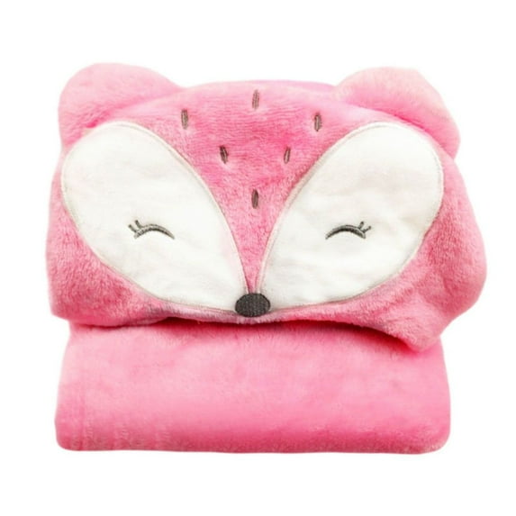 Infant Boy Girl Body Towel Hooded Newborn Lovely Animal Bath Towel Baby Stuff Baby Bath Shower Flannel Bath Towel 0-24M