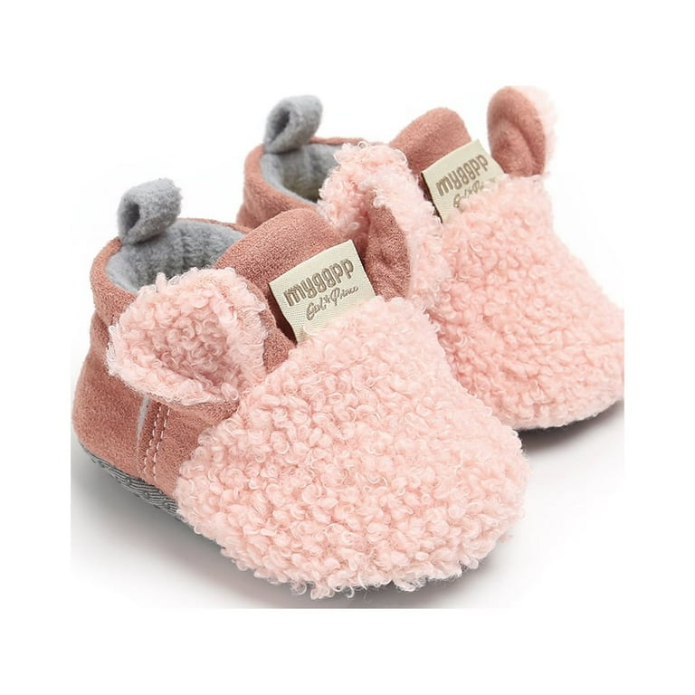 Newborn Baby Booties Boy Girl Crib Pram Shoes Winter Soft Snow