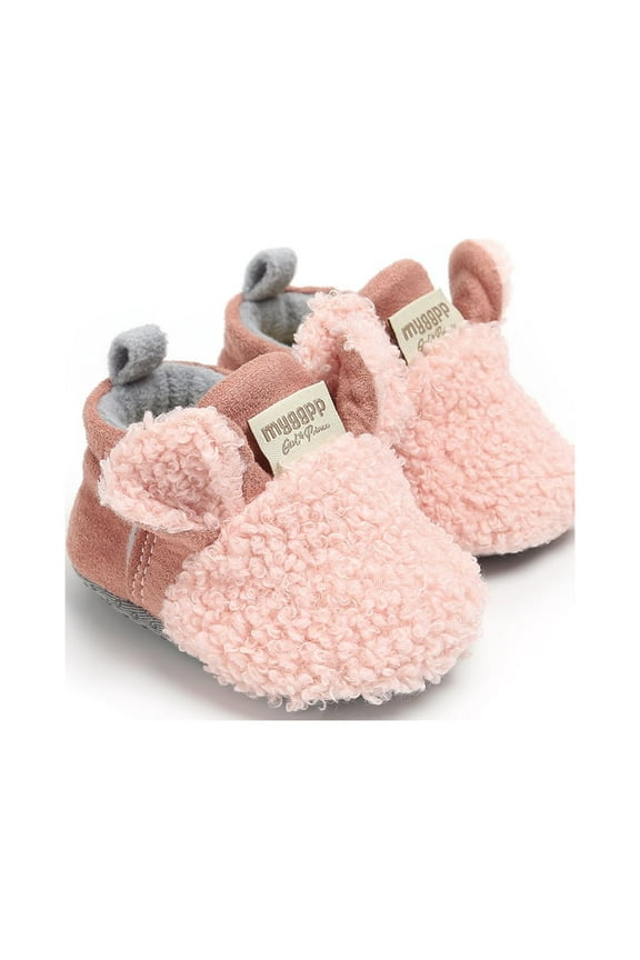 Newborn Baby Booties Boy Girl Crib Pram Shoes Winter Soft Snow Boots Prewalker