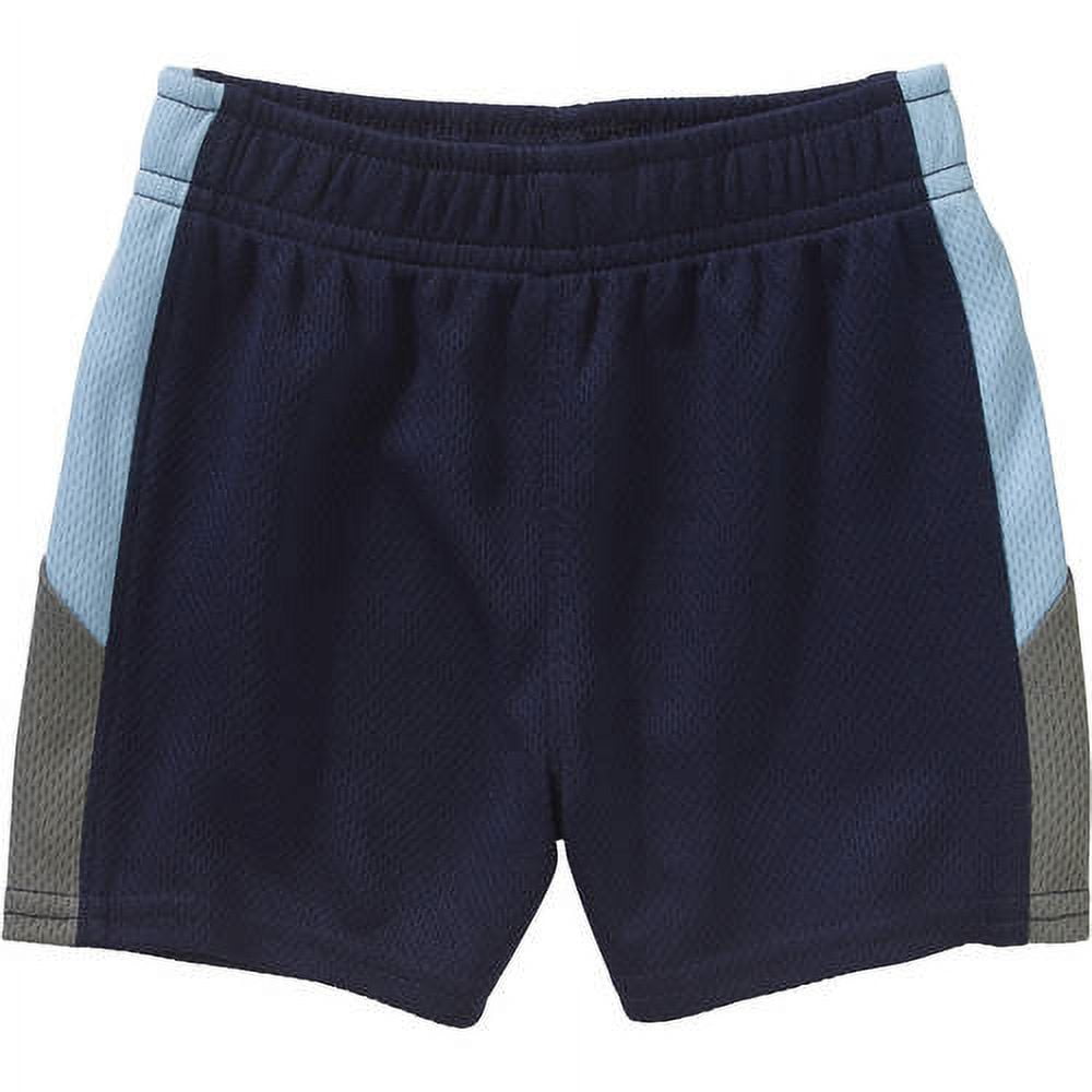 Newborn Baby Boy Athletic Mesh Taped Shorts