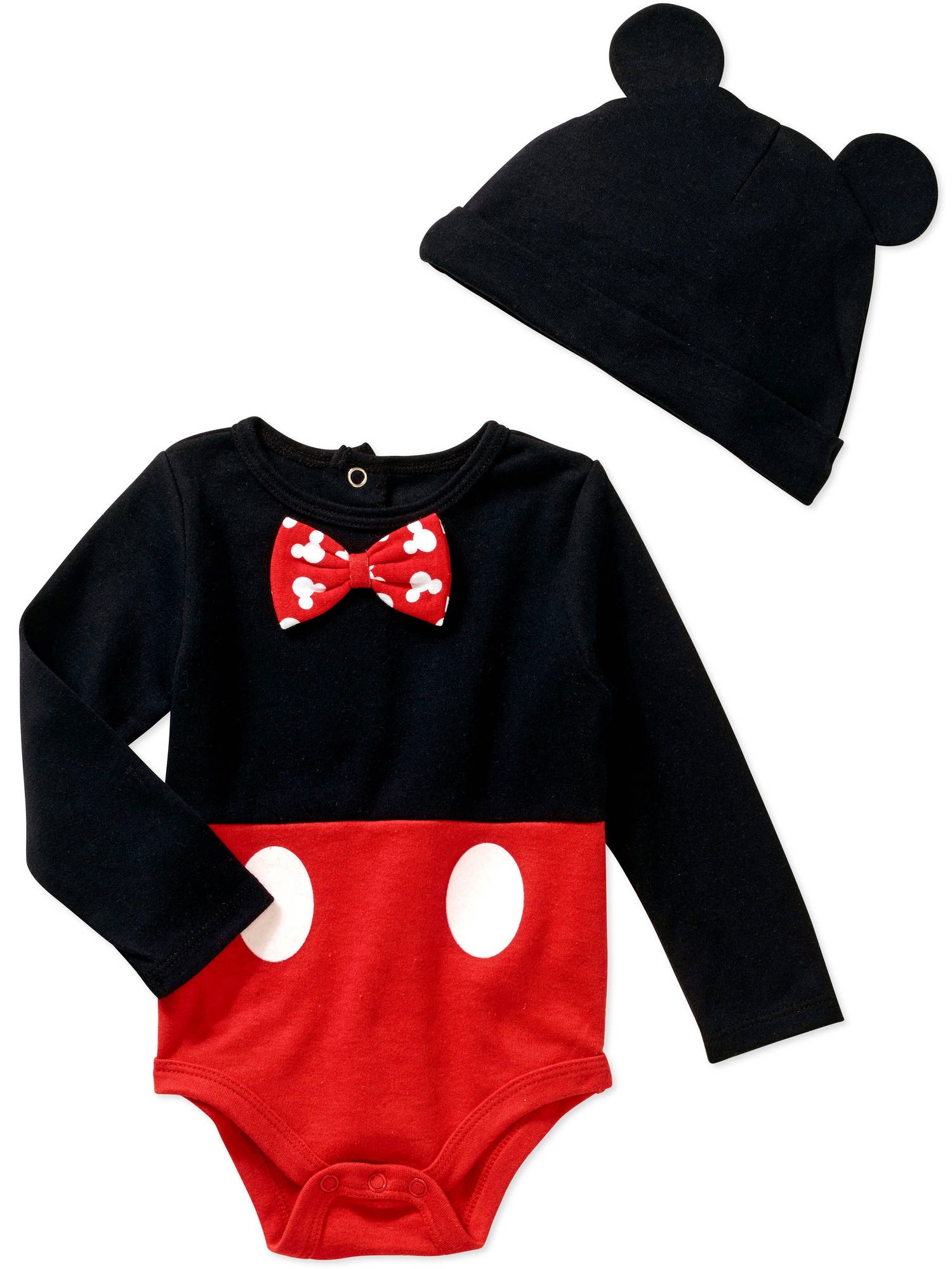 Newborn Baby Boy Bodysuit and Hat 2Piece Outfit Set