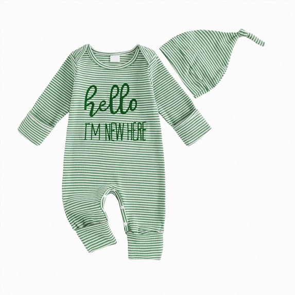 Newborn Baby Boy Clothes Brother Romper Jumpsuits Infant Coming Home Outfit 2Pcs Clothing Set Kaprioy Baby Boy Summer Clothes