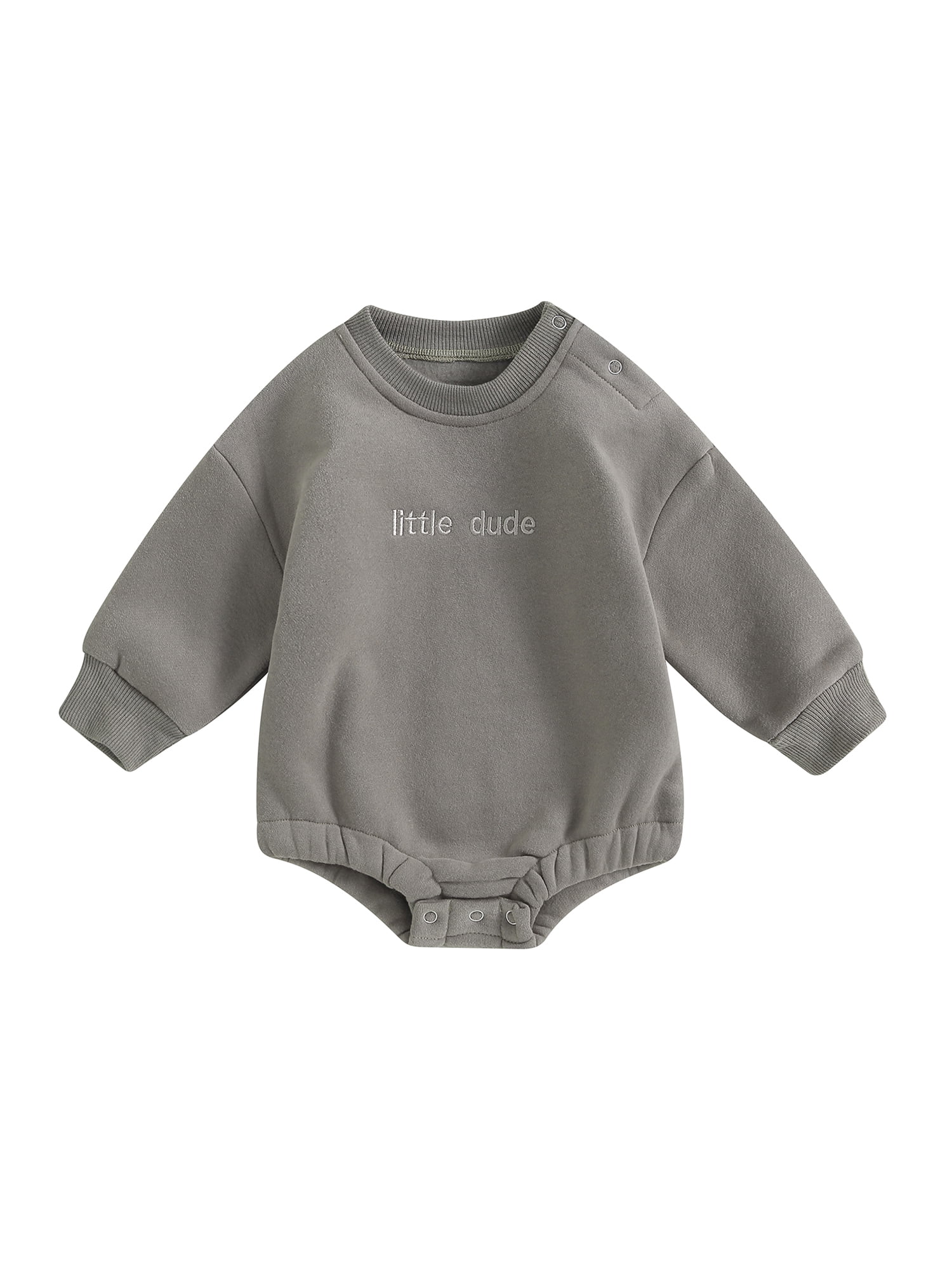 New Baby Boy Winter Dress In Fleece Stuff With Hoodie Style 45 In Navy Blue Color main image 1