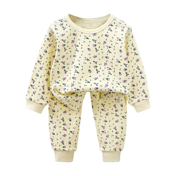 Baby Boy Girl Clothes Cute Romper Bodysuit and Pants /2- 3 Piece Coming Home Outfits Fall Winter Outfit 2PC Long Sleeve Pajamas Set 3 6 9 12 18 24 Months 2T 3T