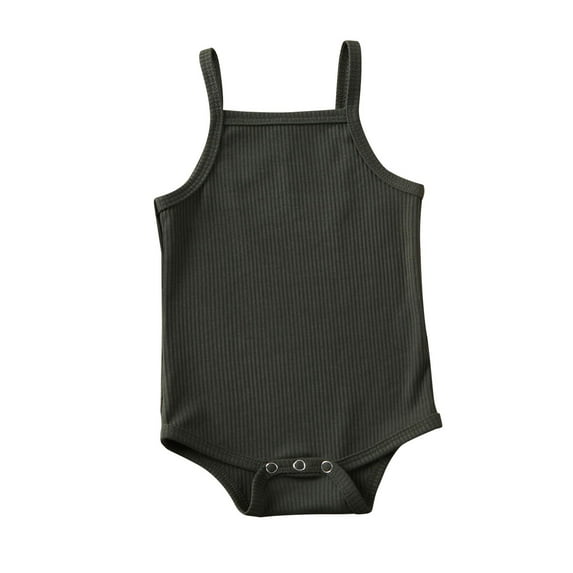 Newborn Baby Boy Girl Romper Bodysuit Jumpsuit Playsuit Top Summer Casual Clothes