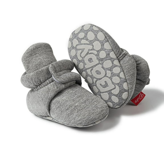 Newborn Baby Boy Girl Soft Fleece Booties Stay On Infant Slippers Socks Shoes Toddler First Walkers Winter Ankle Crib Shoes