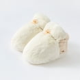 thumbnail image 1 of Newborn Baby Boy Girl Soft Plush Booties, Infant Slippers Socks Shoes, Non Skid Gripper Toddler First Walkers Winter Ankle Crib Shoes, 1 of 2