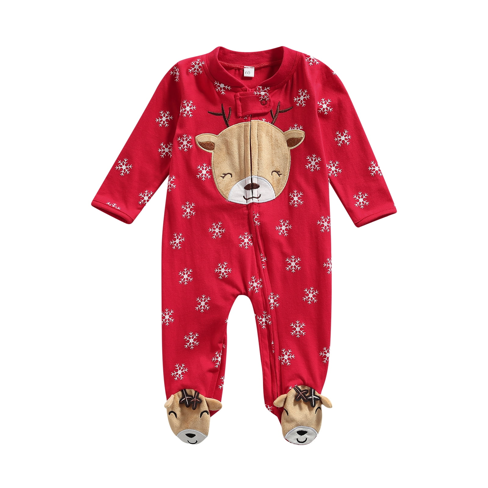 Newborn Baby Boy Girl Zipper Footies Pajamas Pjs 3M 6M 9M Ribbed Solid