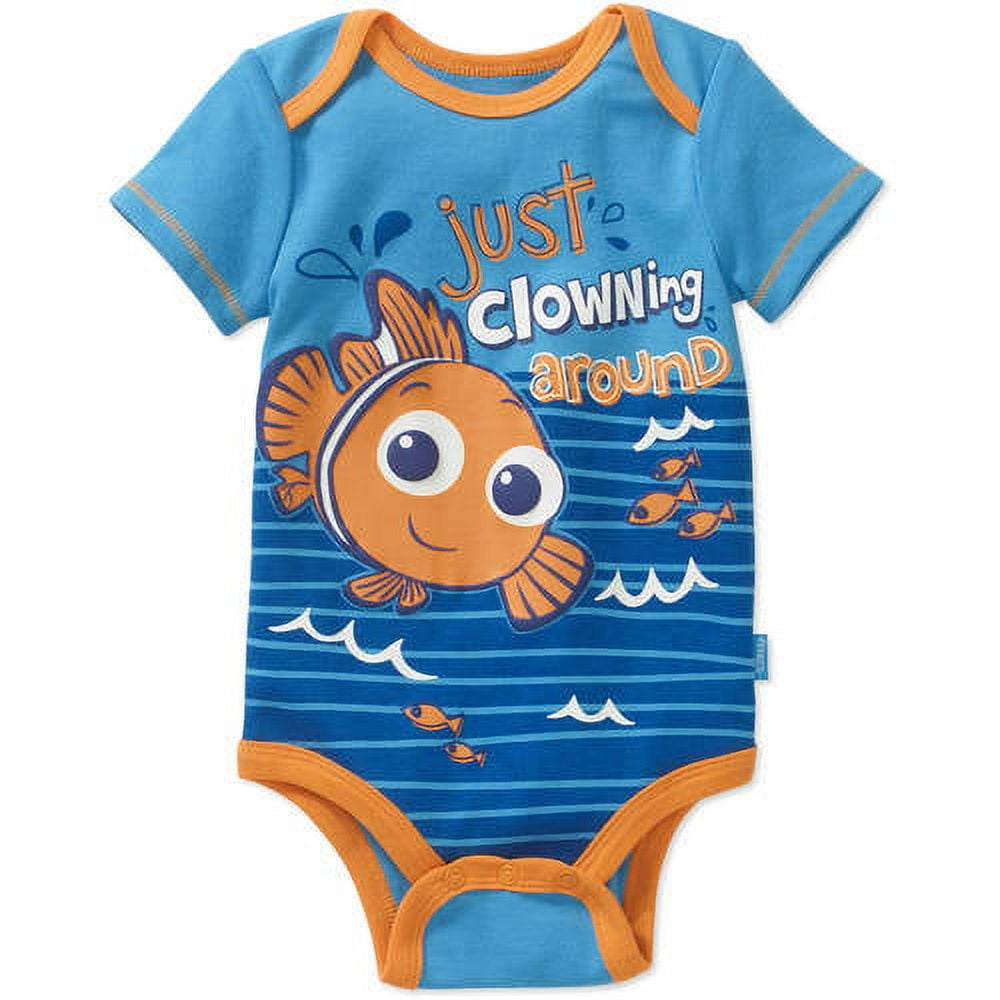 Finding Nemo Newborn Baby Boys Bodysuit Walmart