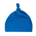 thumbnail image 1 of Newborn Baby Boys Girls Cotton Knotted Caps Toddler Infant Cute Beanie Hats Blue, 1 of 2