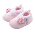 thumbnail image 1 of Newborn Baby Boys Girls Cozy Fleece Booties with Grippers Stay On Slipper Socks Infant Toddler Crib Winter Shoes for Boys Girls, 1 of 5