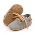 thumbnail image 1 of Newborn Baby Boys Girls Shoes Leopard PU Leather Sneakers Non-Slip Sole for Infant Toddler Kids Walking, 1 of 10