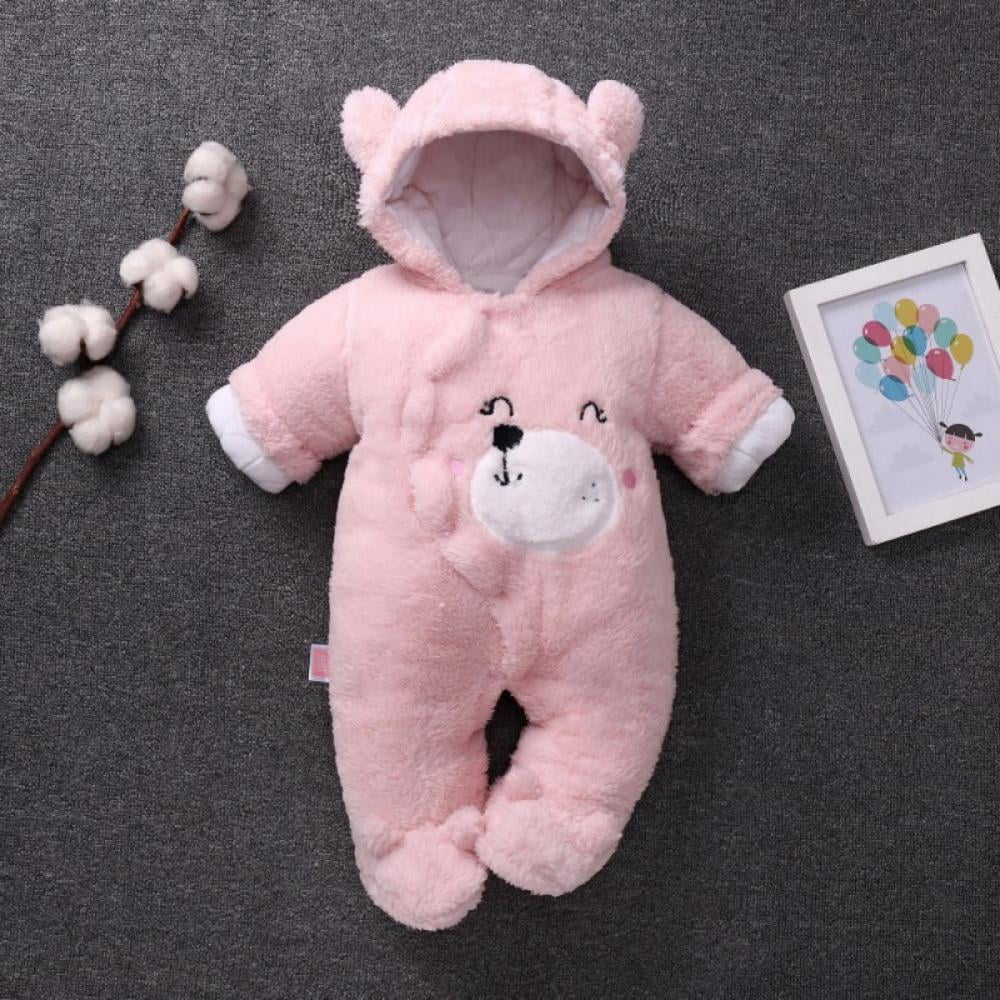 Jueshanzj Unisex Baby Snowsuit Warm Winter Hoodie Jacket