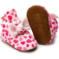 thumbnail image 1 of Newborn Baby Cotton Booties Stay On Slipper Winter Warm Soft Shoes Non-Skid Infant Ankle Boots Crib Shoes, 1 of 6