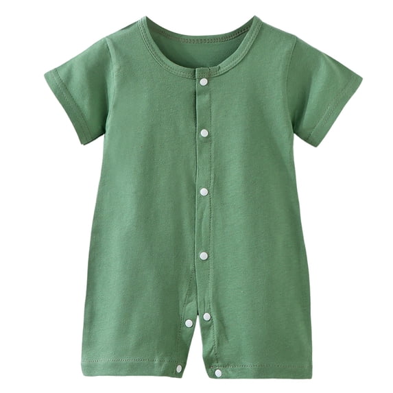 Newborn Baby Cotton Mesh Bodysuit for 18-24 Months Infant Baby Suit Newborn Crawling Suit Short Sleeved Thin Coat Infant And Toddlert