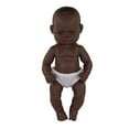 thumbnail image 1 of Newborn Baby Doll African Boy (12 5/8"), 1 of 2