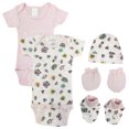 thumbnail image 1 of Newborn Baby Girl 5 Pc Layette Sets, 1 of 6