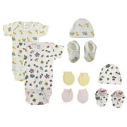 Newborn Baby Girl 8 Pc Layette Sets