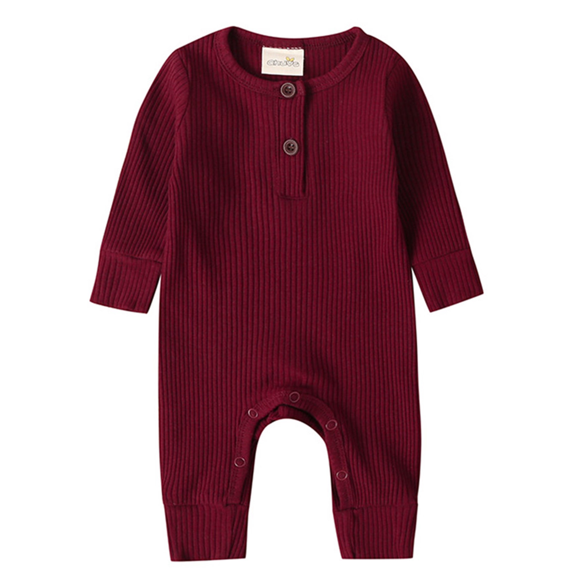 Newborn Baby Girl Boys Botton Down Romper Nightgowns Sleepwear Sleeping