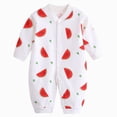 thumbnail image 1 of Newborn Baby Girl Clothes Infant Romper Long Sleeve Pant Sets for Infant, 1 of 6