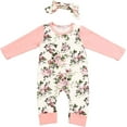 thumbnail image 1 of Newborn Baby Girl Clothes Romper Onesie Cotton Newborn Outfit for Girls Cute Infant Girl Jumpsuits Clothes Newborn, 1 of 6