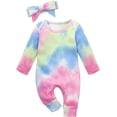 thumbnail image 1 of Newborn Baby Girl Clothes Romper Onesie Cotton Newborn Outfit for Girls Cute Infant Girl Jumpsuits Clothes Newborn, 1 of 7