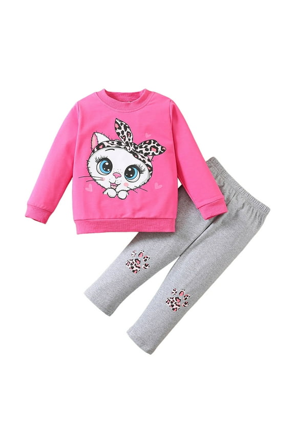 Baby Girl Outfits Big Sister Long Sleeve Sweatshirt Pants Set Sweatsuit Toddler Fall Winter Clothes Fall Winter Outfit 2PC Long Sleeve Pajamas Set 3 6 9 12 18 24 Months 2T 3T