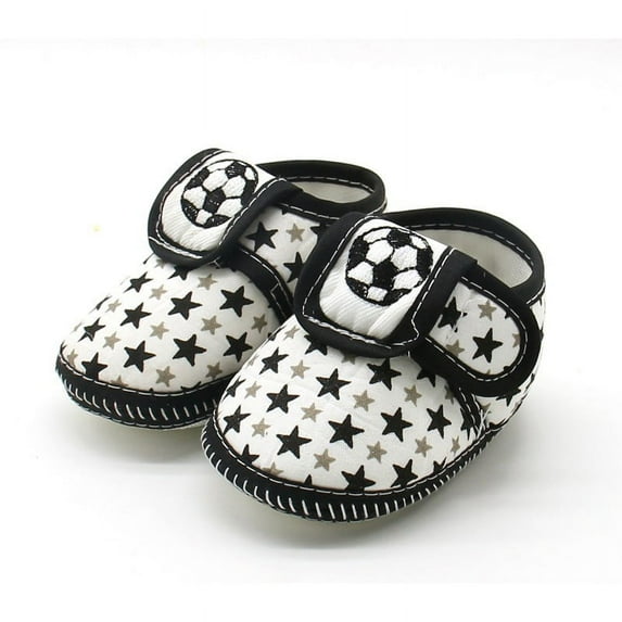 Newborn Baby Girl Shoes Bowknot Toddler Anti-Slip Prewalker With Magic Tape