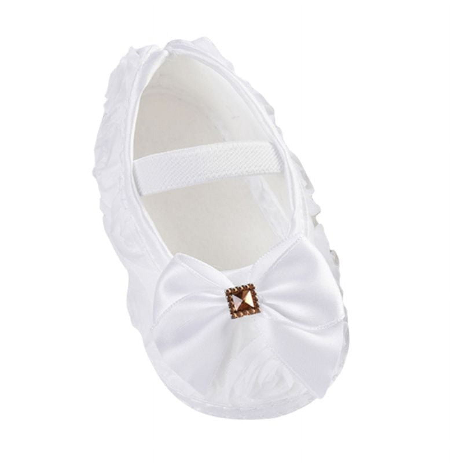 Newborn Baby Girl Shoes With Bow Lovely Sneakers For Infant Kids Princess Shoe