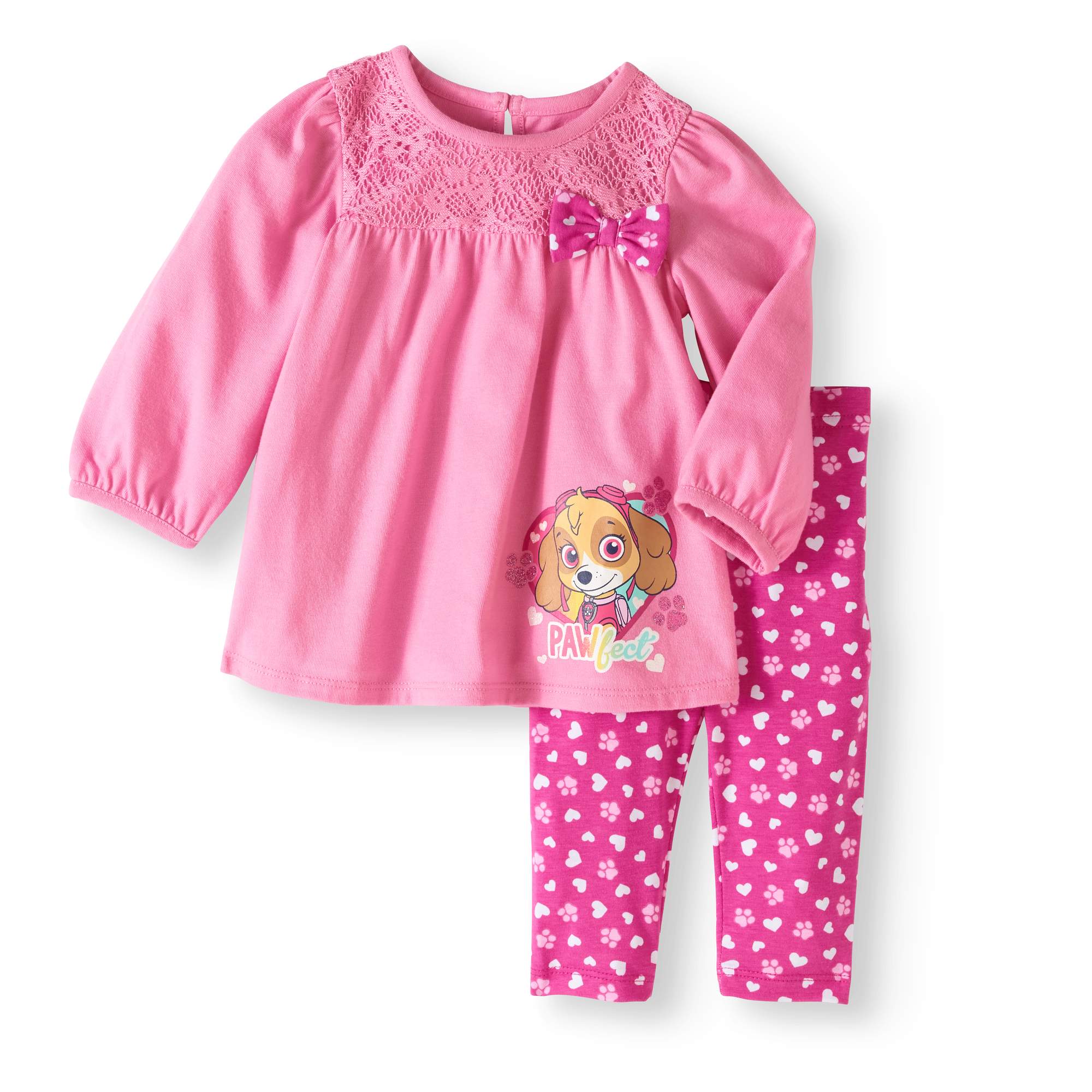 Newborn Baby Girl Top With Legging Set - Walmart.com