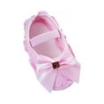 thumbnail image 1 of Newborn Baby Girls Bowknot Crib Pram Shoes Soft Sole Prewalker Anti-slip Princess, 1 of 2