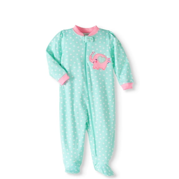 Newborn Baby Girls' Cotton Sleep 'n Play