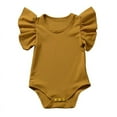 thumbnail image 1 of Newborn Baby Girls Ruffle Romper kids Baby Girl Knitted Clothes, 1 of 4