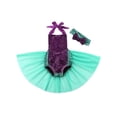 thumbnail image 1 of Newborn Baby Girls Star Sequin Mesh Romper Lace Halter Sleeveless Jumpsuits Tutu Dress Summer Outfits, 1 of 7