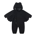 thumbnail image 1 of Juebong Newborn Baby Halloween Costumes, CUTE Bat Long Sleeve Hoodie Romper for Infant Boys Girls Thin Fleece Hooded Jumpsuit Overall Baby boy Halloween Outfits, 1 of 7