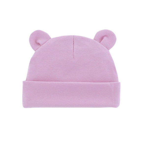 Newborn Baby Hat Bear Ears Infant Caps Baby Boy Girl Toddler Hats Infant Beanie Caps for 0-3 Months